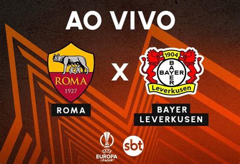 SBT TV Ao Vivo Assista Roma X Bayer Leverkusen Pela