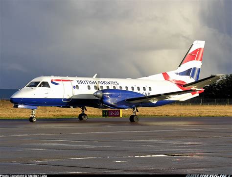 Saab 340b British Airways Loganair Aviation Photo 0791138