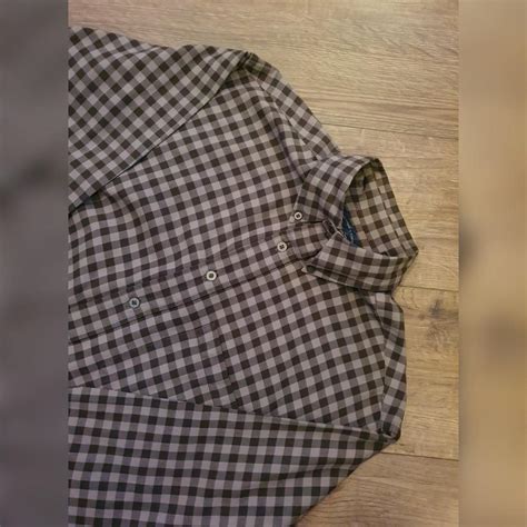 Men S Vintage Roundtree And Yorke Brown Plaid Depop