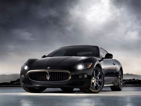 WallSheets: Maserati Gran Turismo Black | Desktop Wallpapers and ...