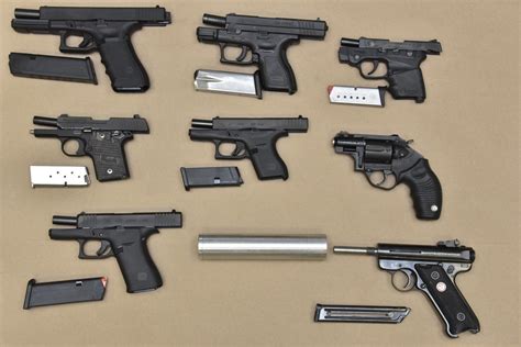 Calgary Police Seize Illegal Handguns In Organized Crime Operation