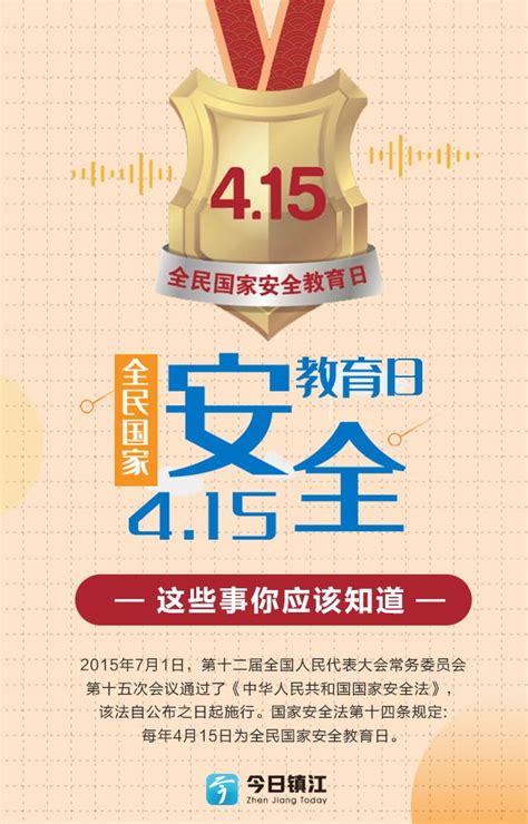 全民国家安全教育日，你应该知道这些！今日镇江