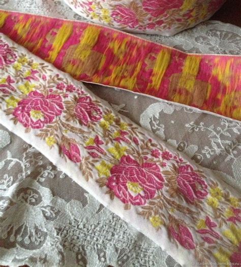 Винтаж: Тесьма Жаккард и Вышивка, широкая тесьма купить в интернет ...