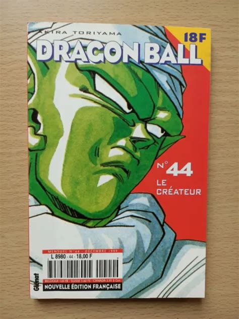 Manga Dragon Ball Tome Edition Kiosque Rouge Gl Nat Eur