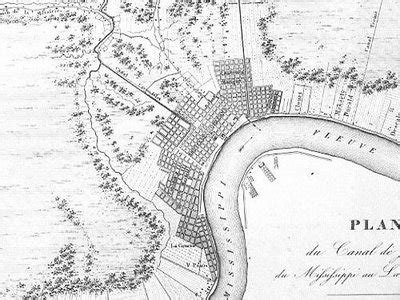 THE THIRD BATTLE OF NEW ORLEANS: Map du Jour: 1828 New Orleans and the ...