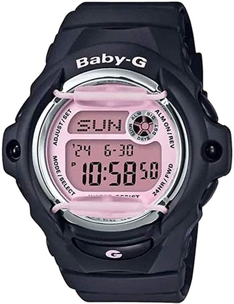 Casio Women S Baby G Bg M Digital Watch Black Amazon Fr Montres