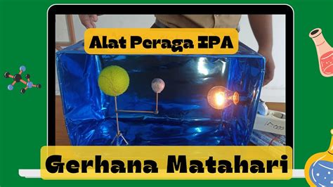 Alat Peraga Gerhana Matahari YouTube