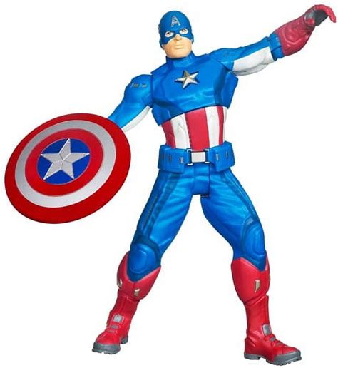 Hasbro AvengersPowerAttack-CaptainAmerica-37495 Avengers Power Attack ...