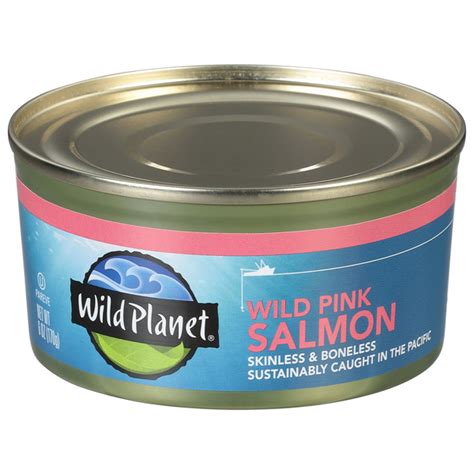 Save on Wild Planet Salmon Wild Pink Boneless & Skinless Order Online ...