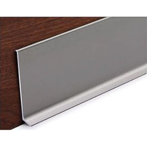 2 7m Aluminium Skirting Board Edge Profile Baseboard