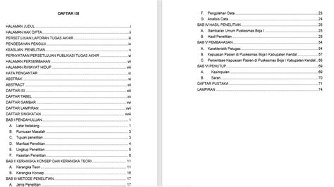 Jasa Editpembuatan Halamanpembuatan Daftar Isi Daftar Tabel Diagram Daftar Pustaka