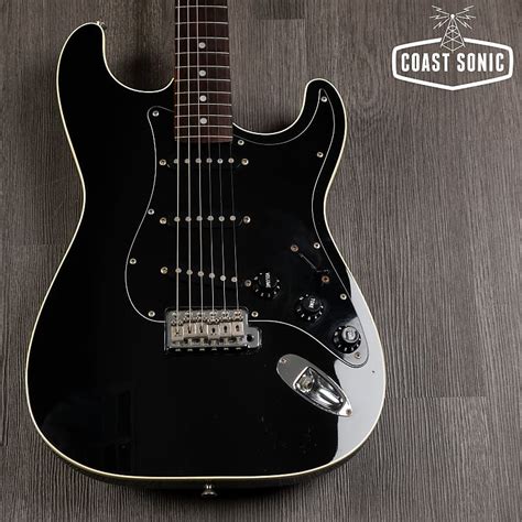 2007 Fender Aerodyne Stratocaster Made in Japan - Black | Reverb