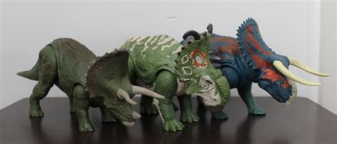 Triceratops Jurassic World Duel Attack By Mattel Dinosaur Toy Blog