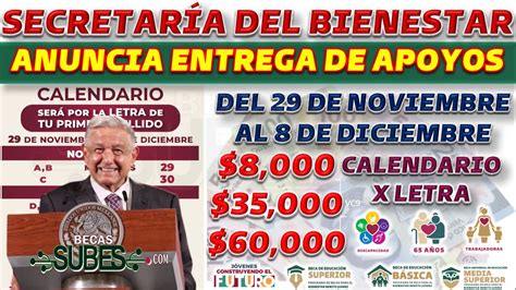 Secretar A Del Bienestar Anuncia Entrega De Apoyos De Hasta