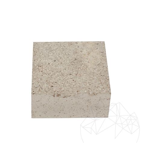 Cemento Grey Andesite 4 Sides Straight Cut Cobblestone 10 X 10 X 5 Cm