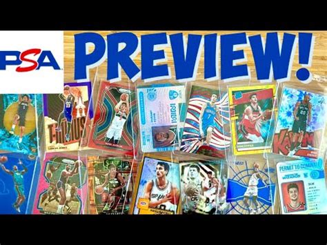 Psa Submission Preview Grading Basketball Cards Gold Refractors