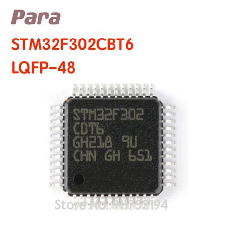 STM32F302CBT6 LQFP 48 ARM Cortex M4 Series Microcontrolador IC De 32