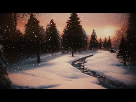 Winter Journey Sunset Stream Shift Worship WorshipHouse Media