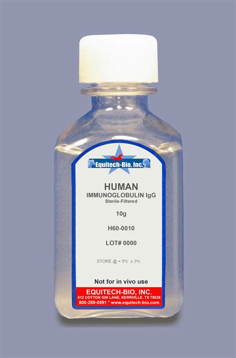 human igg solution  purity