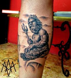 King Neptune Tattoo Flash