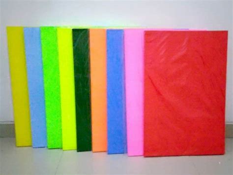 Gabus Styrofoam Warna Warni Sterofoam Lembaran Warna 40 × 60 Cm Per