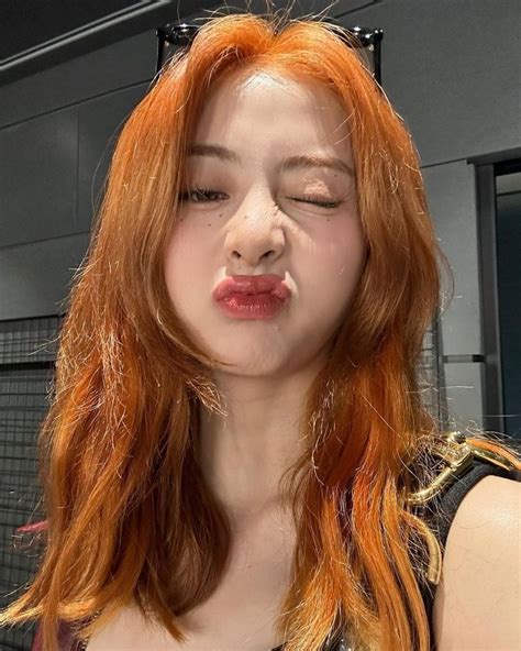 Yunjin Pics On X Orange Hair Ginger Hair New Hair