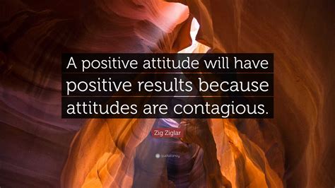 Zig Ziglar Quote “a Positive Attitude Will Have Positive Results