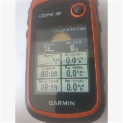 Garmin Etrex Gps With Complete Topographic Map Of France And Usb Cable