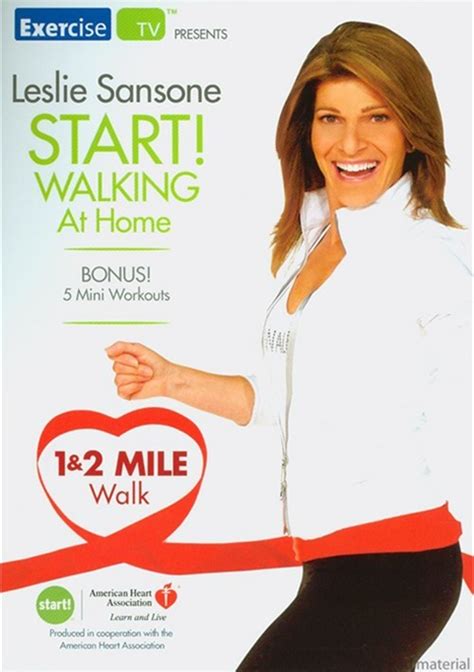 Leslie Sansone: Start! Walking At Home - 1 & 2 Mile Walk (DVD 2011 ...