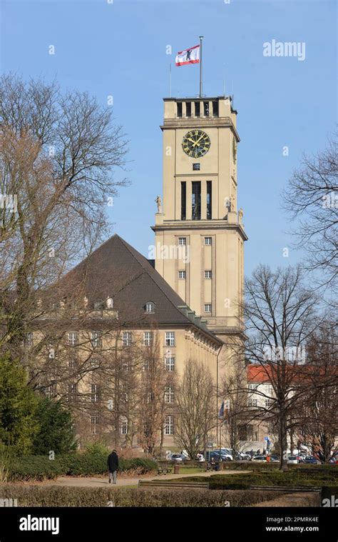 City Hall, John-F.-Kennedy-Platz, Schoeneberg, Berlin, Germany Stock Photo - Alamy