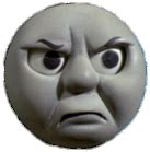 Thomas Angry Face Vector by ThomasTrainfan2006 on DeviantArt