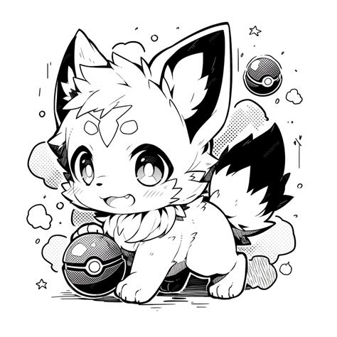 Premium Photo | Coloring pages of pokemon characters pokemon coloring