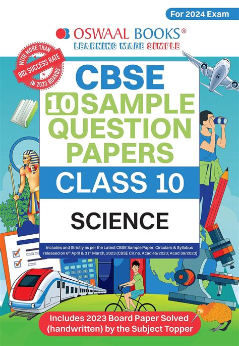 Buy Oswaal Cbse Sample Question Papers Class 10 Science Book For Board