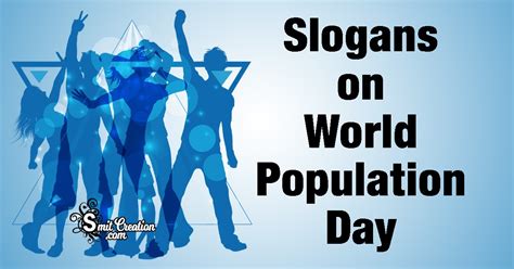 Slogans on World Population Day - SMS – SmitCreation.com