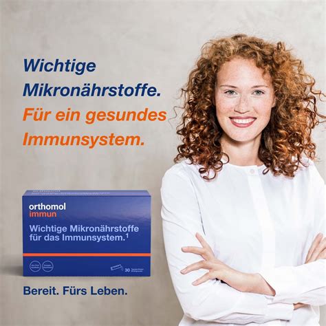 Orthomol Immun Mikronährstoffe zur Unterstützung des Immunsystems