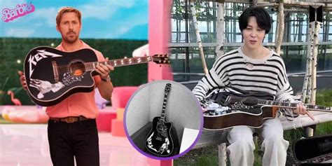 Jimin De BTS Recibe Como Regalo La Guitarra Exclusiva De Ken De La