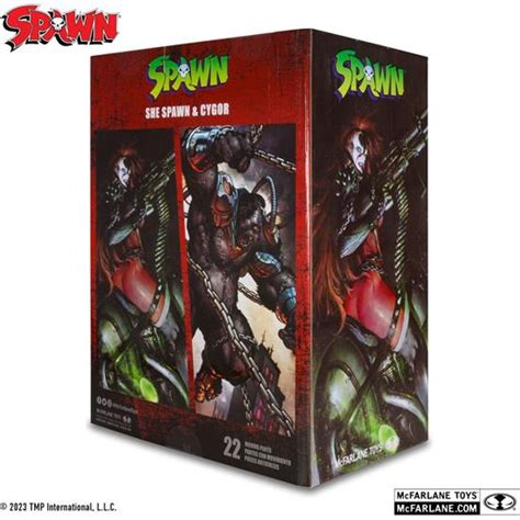 Spawn She Spawn Cygor Gold Label Action Figures Pak Cm