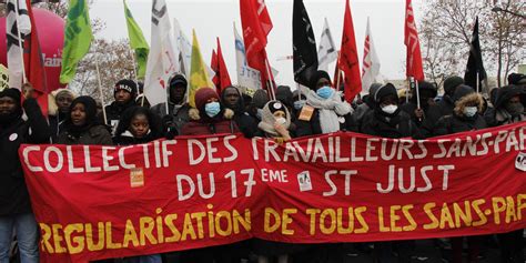 Paris Une Manifestation Contre Le Projet De Loi Immigration