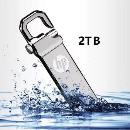 Hp Usb Tb Memoria Flash Metal Impermeable De Alta Velocidad Drive