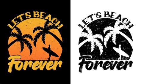 Premium Vector Summer Quote T Shirt Design