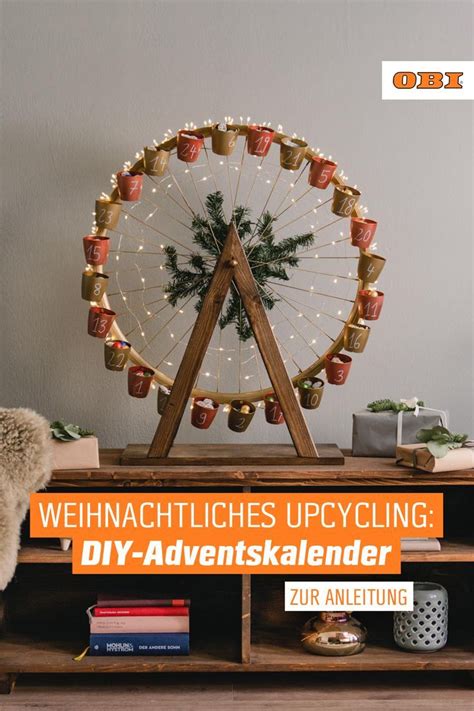 DIY Adventskalender Aus Einer Fahrradfelge Nachbauen Weihnachten