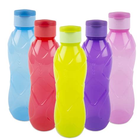 Buy Cello Rugby Flip Polypropylene Bottle Set 600ml Set Of 5