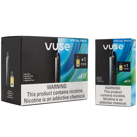 Vuse Menthol Vape Kit Box Of 5 Smooth Refreshing Menthol Flavor