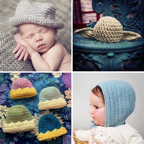 40 Baby Boy Crochet Hat Patterns • Mermaids & Monkeys