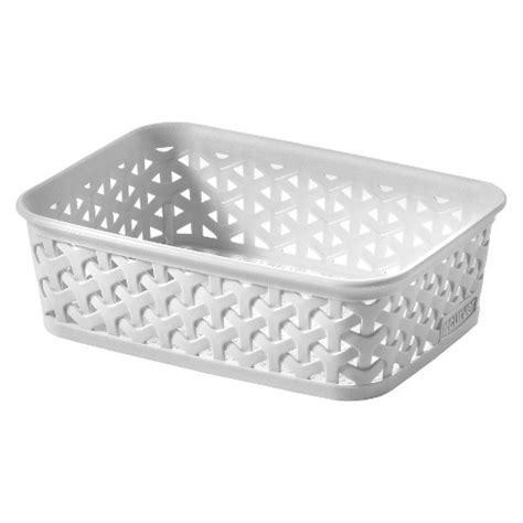 Cube Storage Basket - White - Room Essentials™ : Target