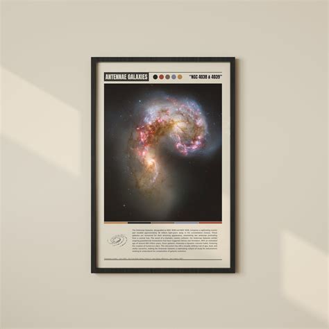 Antennae Galaxies Poster Antennae Galaxies Print Antennae Galaxies Wall ...