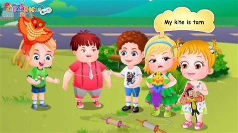 Baby Hazel Kite Flying Full Episode Zigzag Kids Hd Youtube