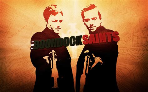 Wallpaper Illustration Red Poster The Boondock Saints Art