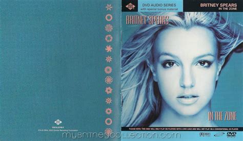 My Britney Collection In The Zone Audio Dvd