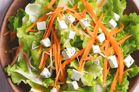 Salada De Cenoura E Queijo Um Prato Sa Davel E Delicioso Para Todas As